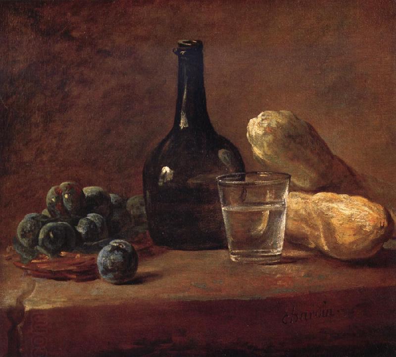 Jean Baptiste Simeon Chardin Still life with plums China oil painting art